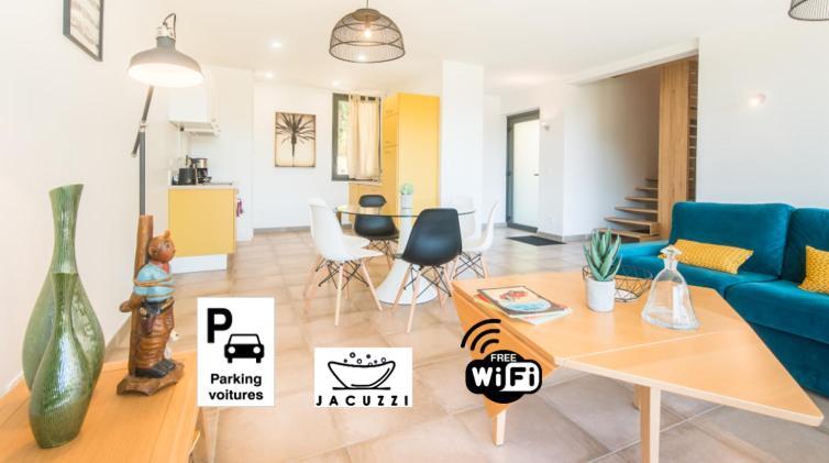 Open Sun Avec Jacuzzi Privatif Et Parking Prive Apartman Sarlat-la-Canéda Kültér fotó